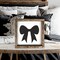 Coquette Pink Bow or Black Bow 3d Wood Sign, Western Coquette Decor, Bow Girl Nursery Decor, Sign Shelf Decor, Baby Shower Gift product 5